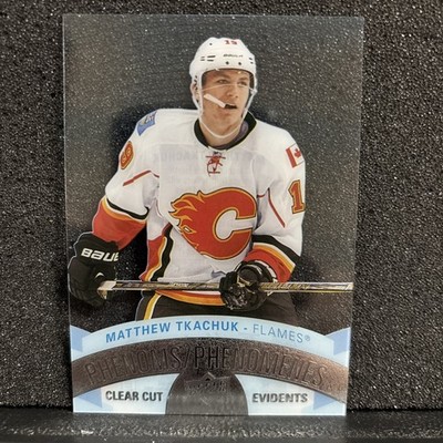 2017-18 Tim Horton's Matthew Tkachuk CCP-5 Clear Cut Phenoms Calgary Flames