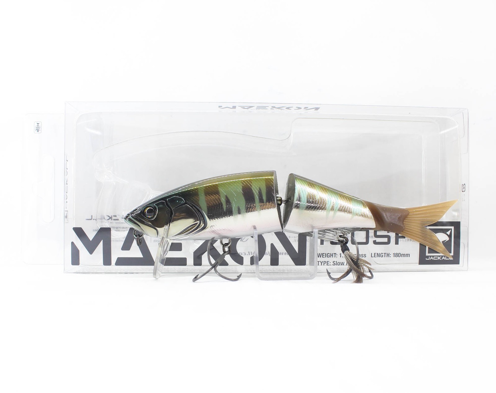 Jackall Maekon 180SF Floating Lure Gun Metallic Hasu (7365)