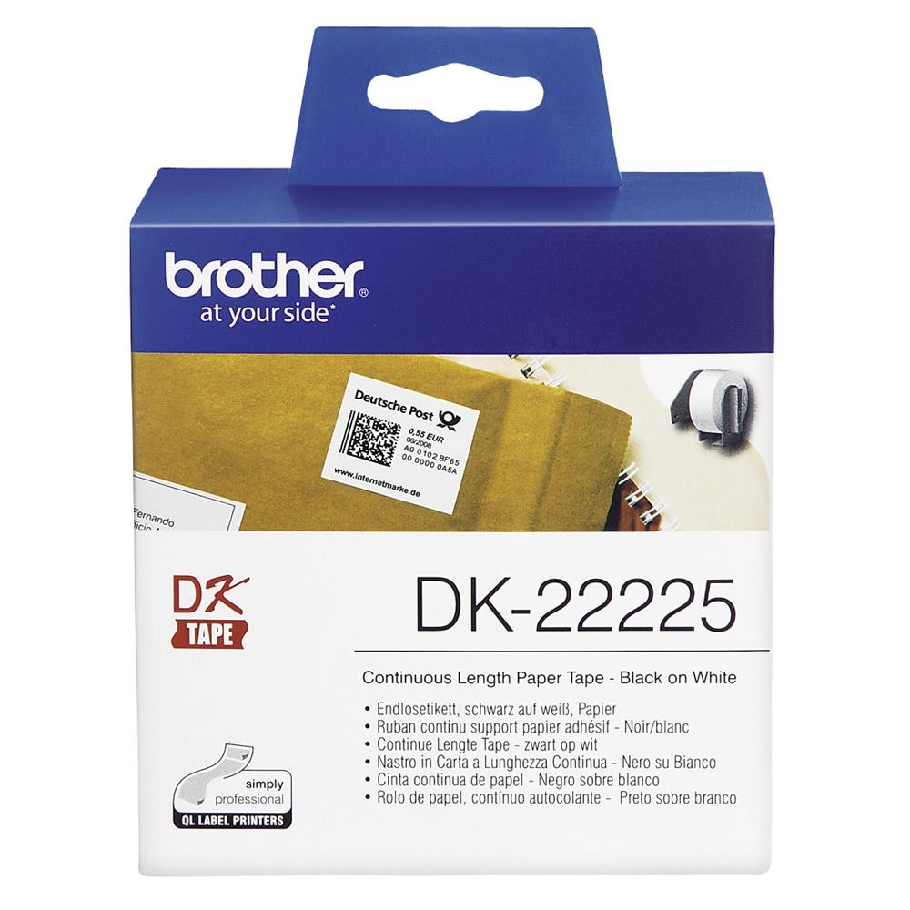 Brother DK-22225 Подходит для уборки в ванной комнате - Druckerzubehr 2990₽