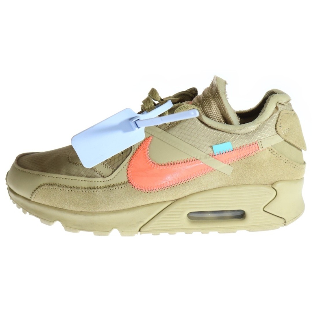 OFF WHITE X NIKE NIKE XOFF WHITE THE 10 AIR MAX 90 DESERT ORE AA7293 200 OFF WHITE OLE LOW usata f