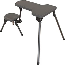 Caldwell Stable Table Lite  Ambidextrous Seat  for Outdoor Target Shooting