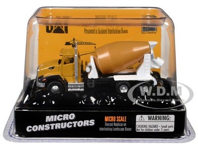 CAT CATERPILLAR CT660 CONCRETE MIXER ''MICRO'' BY DIECAST MASTERS 84521CS