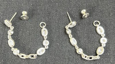 SHE'S A BOSS SOFT HOOPS EARRINGS OPEN BOX