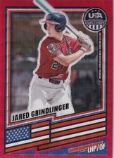 2026 Stars & Stripes USA  Ruby Red Wave Jared Grindlinger #87 PWE