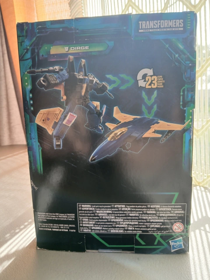 Figura de acción Transformers Legacy Evolution Dirge Conehead sellada Foto 2 de 4