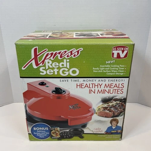 Xpress Redi Set Go As Seen On TV Healthy Meals in Minutes Cooker