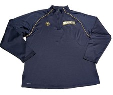  Nike + Converse Marquette Golden Eagles L/S Warmup Shirt Embroidered M Rare