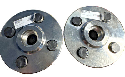 2x Threaded Flange 1/2'' NPT Class 300 McMaster-Carr 7469T31 316L 316 High NEW!