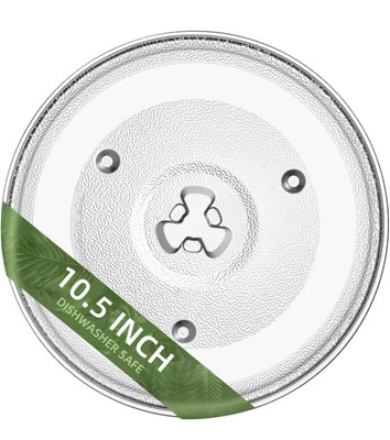10.5'' Microwave Glass Plate Replacement Exact for Hamilton Beach 252100500497