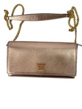 Samantha Thavasa Women's Long Wallet in Solid Color, Cowhide Leather, Pink, 1820