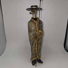 Authentic Robert Shields Design "Guardian Coyote" Signed Sculpture 13.5" Tall