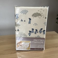 Frottier Frottee Bettwäsche - Vintage 100 x 135 & 40 x 60 cm - Zwerge - Kinder
