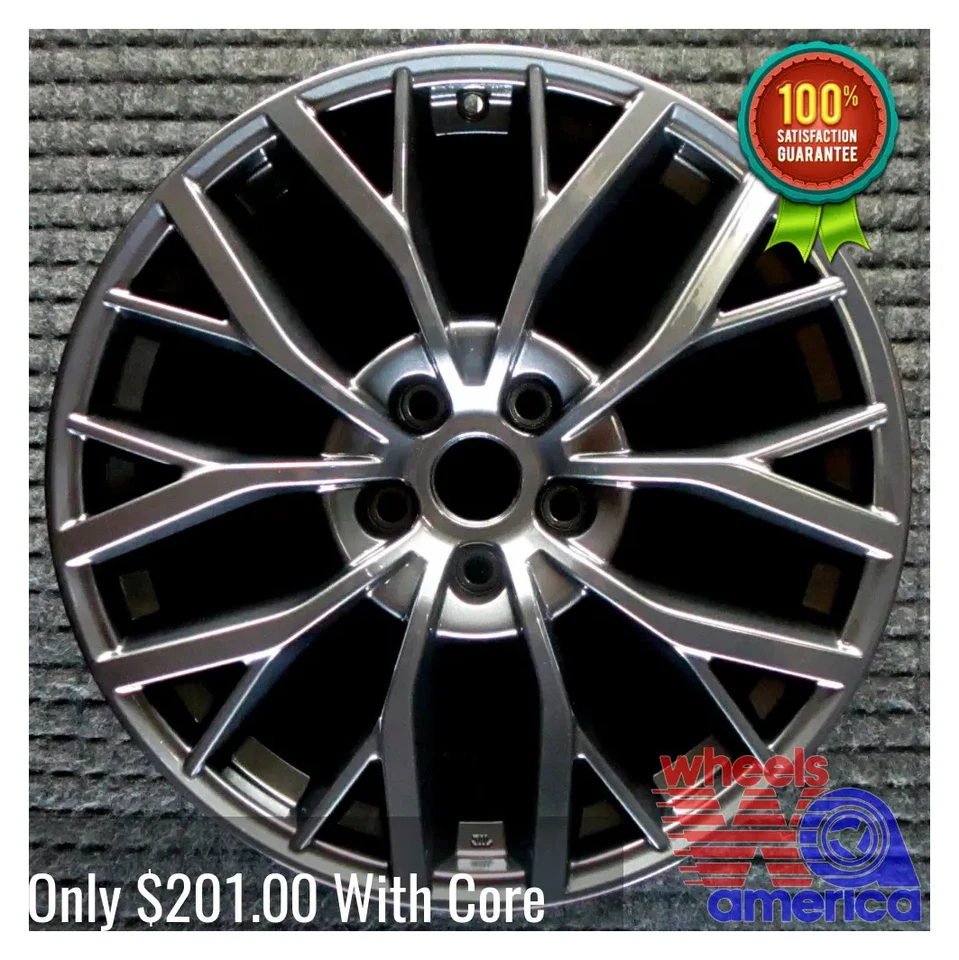 Llanta Subaru WRX STI 19 2018-2021 28111VA180 OEM plateada metálica OE 68854 Foto 2 de 4