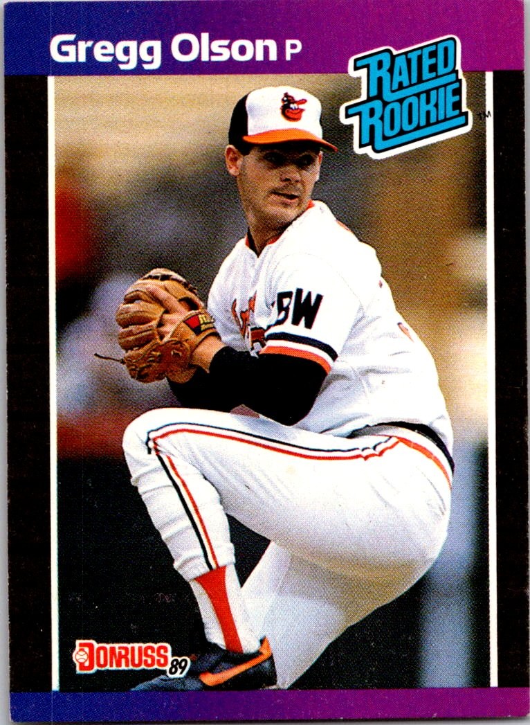 Gregg Olson Rated Rookie 1988 Donruss 46 NM