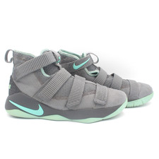 Nike LeBron Soldier 11 GS Cool Grey/Teal Boys Size 7y 918369-003