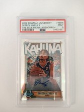 Dereck Lively II Autograph Big Kahuna PSA 9