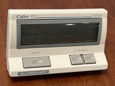 Vintage Bel-Tronics ND40 Caller ID Boxed 40-Number Memory Desk Wall TESTED WORKS