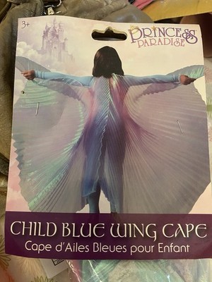 New Princess Paradise Child Blue Iridescent Blue Wing Came￼