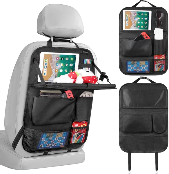 Auto RüCkenlehnenschutz, Autositz Organizer, RüCksitz Organizer Mit Tablet-image