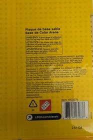 LEGO Classic Sand Baseplate 32x32 Studs (10699)