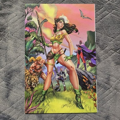 Rogue The Savage Land #1 J Scott Campbell 1:100 Virgin Incentive Variant Marvel