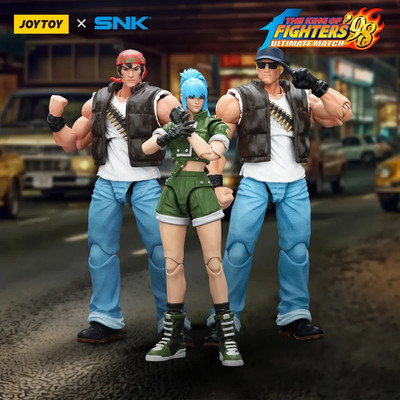 JOYTOY The King of Fighters Series KOF 98UM Ikari Warriors Team Action Figure