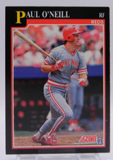 1991 Score Paul O'Neil Cincinnati Reds Baseball Card #227