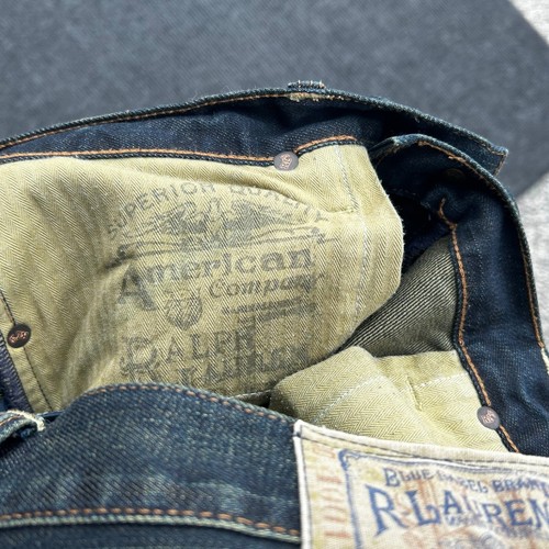 Ralph Lauren Blue Label Jeans Denim Blue Wash Cotton Straight Leg Women's Sz 31 - Picture 15 of 16