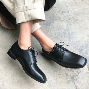 womens square toe oxford shoes