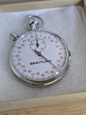 レア ビンテージ Breitling ストップウォッチ アナログビンテージ Vintage, Genuine Breitling Geneve Swiss Stop Watch, 7 JEWELS. | eBay