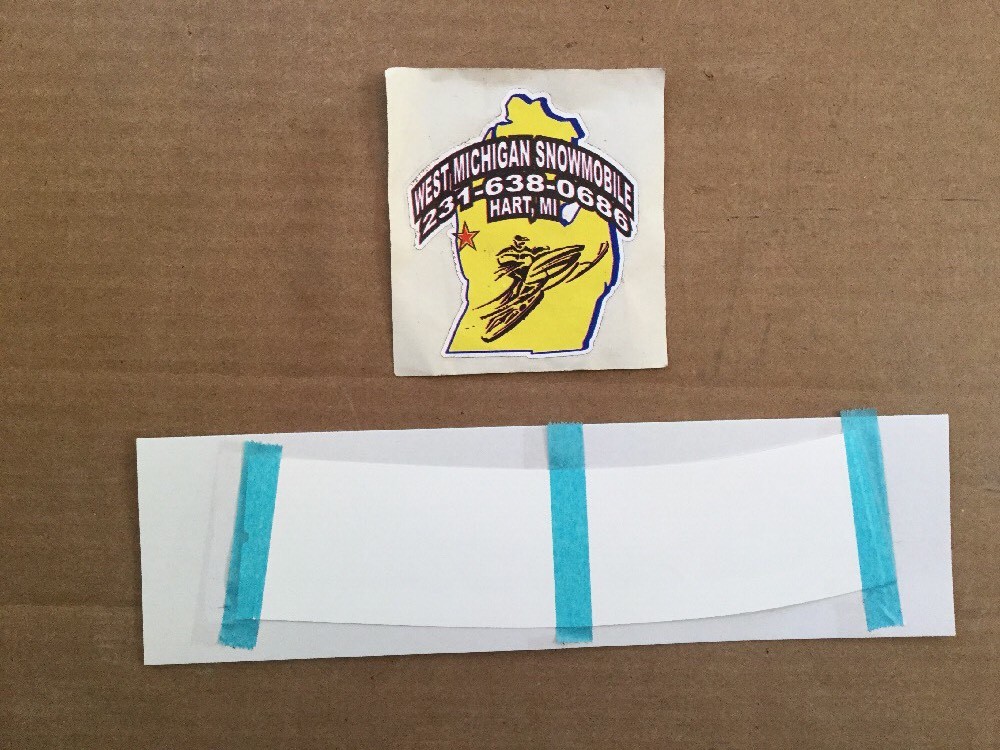 Kawasaki RH Fuel Tank Mark Decal P/N 56054-0701 NOS 2011