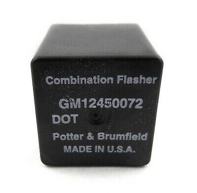 OEM GM 12450072 Flasher Hazard 4-Pin Turn Signal 99-02 Escalade 