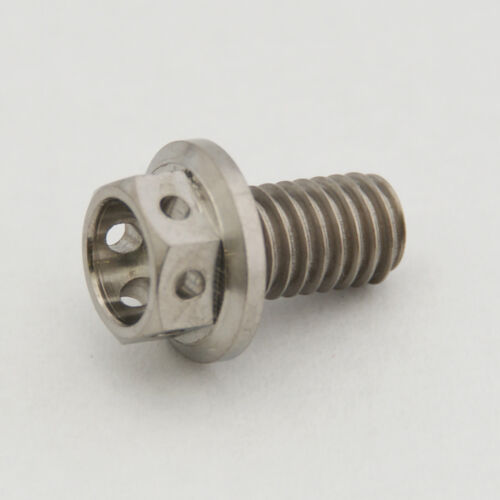 M6 Titanio Cabeza Hexagonal CARRERA Especificaciones Pernos Cerradura Alambre 10 15 20 25 30 mm x1.0tp - Imagen 2 de 6