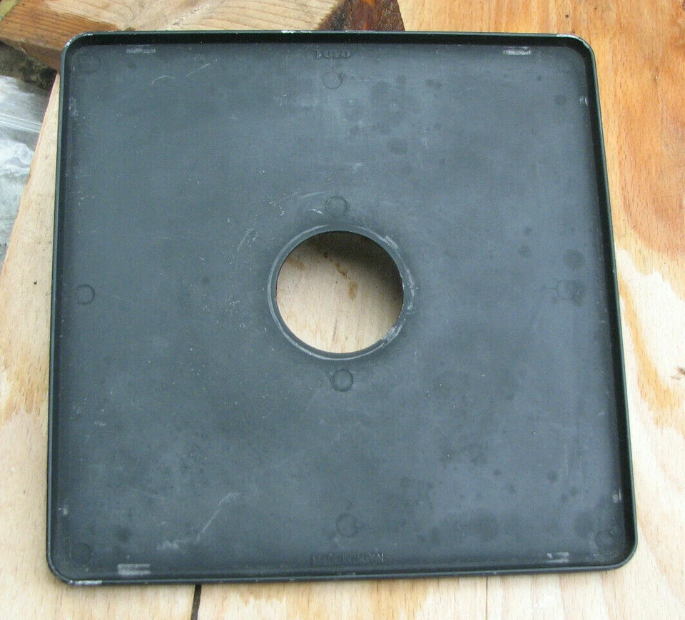 genuine cast Toyo monorail 5x4 10x8 flat lens board for copal compur 0  - Image 2 of 3