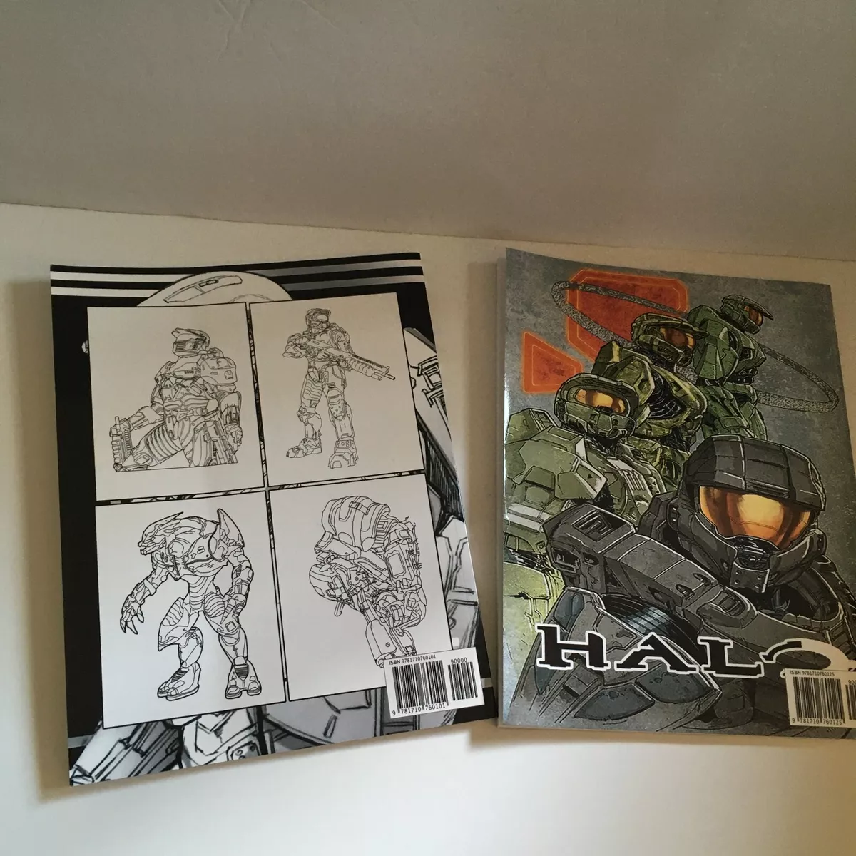Halo Adult Coloring Book set of 2
