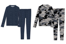 NWT 2PC Boys Size XL 14-16 Thermal Underwear Base Layer DRY TECHNOLOGY BLUE