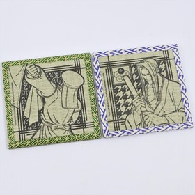 NEOGEO - TATAMI COASTER (90mm) - Samurai Shodown B (7 pcs Set) SNK Official 217