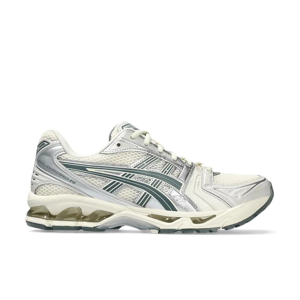 New Asics Gel-Kayano 14 Shoes - Birch/ Dark Pewter (1201A019 New Asics Gel-Kayano 14 Shoes - Birch/ Dark Pewter (1201A019