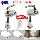 <!--F#f_0-->2x Toilet Seat Fix Fitting Back To Wall Hinges Replacement Tools Stainless Steel<!--F/-->