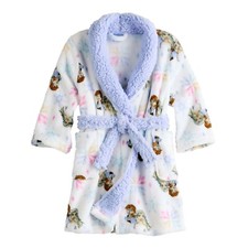 $36 DISNEY Girl Frozen Robe Bathrobe Elsa Anna Pajama Cover Toddler 2T 3T 4T 5T