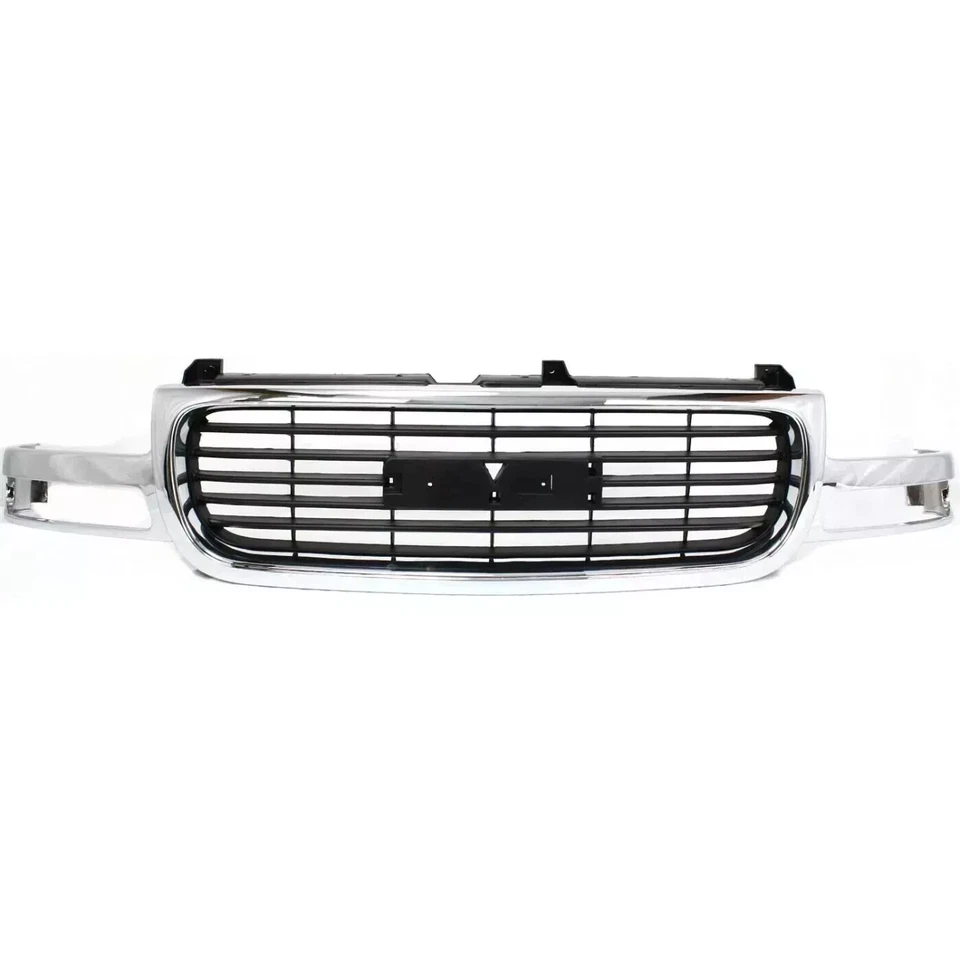 Front Grille Assembly Kit Headlight and Parking Light For 2000-2006 GMC Yukon — 第 2/4 张图片