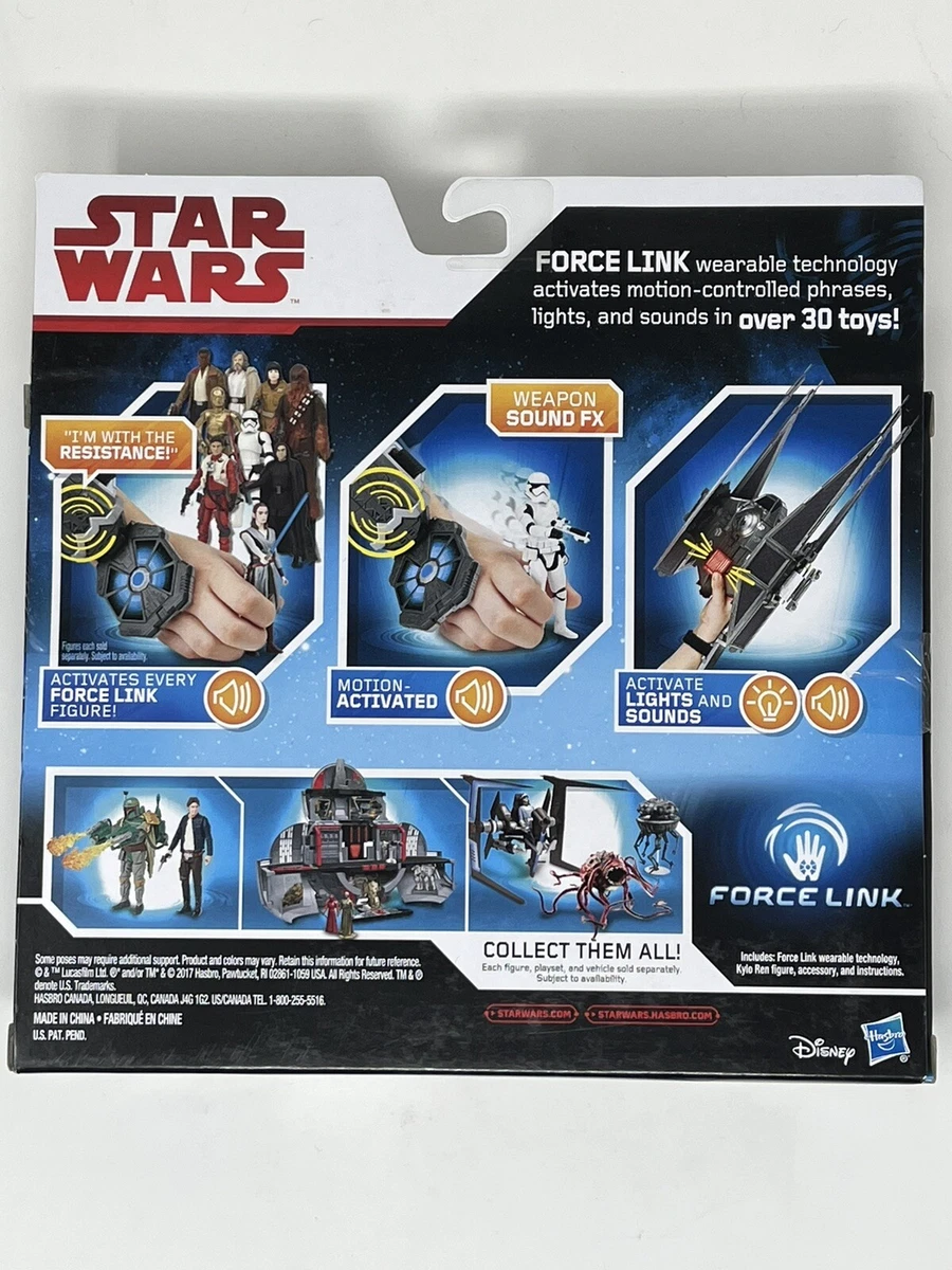 Star Wars The Last Jedi Force Link Starter Set Wrist Band Kylo Ren