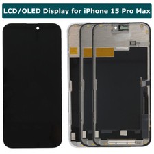 OLED/LCD Screen Display Touch Screen Digitizer  Frame For iPhone 15 Pro Max Lot