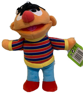 Ernie Sesame Street Plush Doll 11'' #225871 New Vintage Original Tag