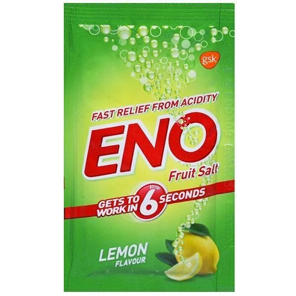 ENO Fruit Salt Powder Lemon Flavor 30 Sachets 5 gm Each (Pack of 30 x 5 gm) F/S - image 2 of 3