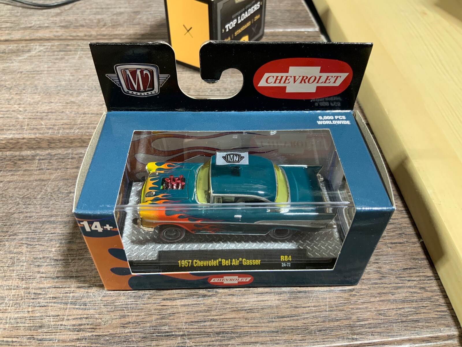 M2 Machines 1957 Chevrolet Bel Air Gasser R84 Boxed Collectible