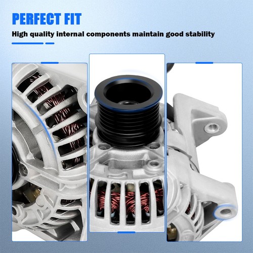 Aluminum Alternator For 1997-2006 BMW 325Ci 330xi X5 525i 530i Z3 2.5L 3.0L 2.8L - Afbeelding 4 van 9