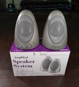 radio shack amplified speaker