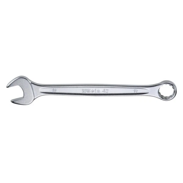 Chiave Combinata Fissa 34 Mm Acciaio Cromo Vanadio - Professionale, Con Piano Inclinato 15%, DIN 3113