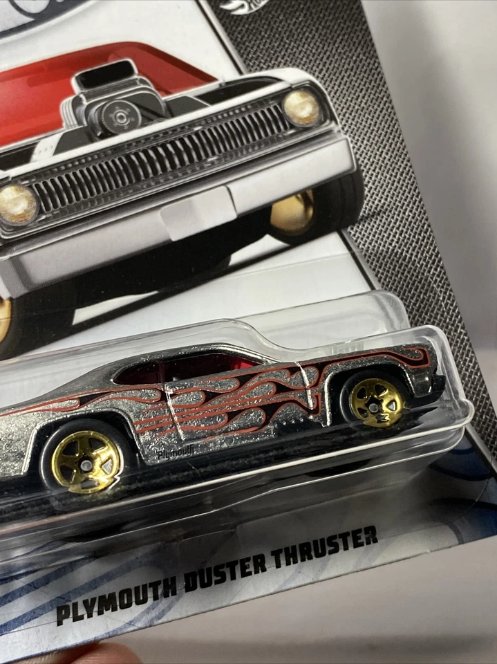 Hot Wheels 1/64 🇲🇫 Zamac Plymouth Duster , Serie 50th Anniversary #8/8 ,2018 - Photo 3/4